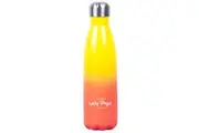 Lazy Dayz Daily Drink Bottle 500ml - Yellow Peach Ombre
