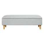 [Sleeping Giant] Bobby Storage Bench Light Grey