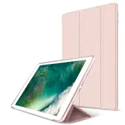 MCC iPad 10.2 2021 9th Gen Smart Cover Soft Silicone Back Case Apple iPad9 [Rose Gold]