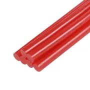 Mini Hot Glue Sticks for Glue Gun 0.27-inch x 4-inch Red 6pcs