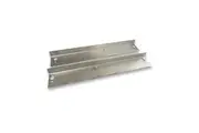 2pc Crossray Stainless Steel Side Brackets for 2 & 4 Burner In-Built BBQ Silver