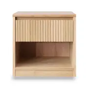 Kuka Ash Wood Bedside Table