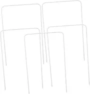 SUPVOX 5pcs Metal Croquet Wickets for Backyard Lawn Games Durable Hoops for Family Outdoor Fun Portable Accessories to Enhance Coordination and Teamwork