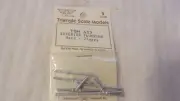 S Scale Exterior Plumbing 2 types White Metal 4 Pieces Kit TSM #627 BNOS
