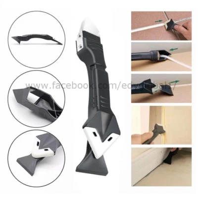 Glue Residue Scraper Seam Repair Tools With 4pcs of Silicone Sealant Spreader
