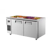 Skipio SSR15-2 Two Door Salad Prep Buffet Fridge - 458Ltr - Salad Bar Fridges (SK-SSR15-2) - SSR15-2-SK