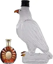Eagle Whiskey Bottle - Funny Eagle Whiskey Glass | Bird Decanter for Lovers | Decorative Glass Container | Dad Husband Animal Decanter | Distinctive Fun Home Decor,