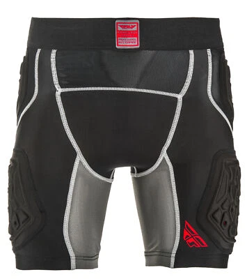 Barricade Compression Shorts Black Large Fly 360-9755L