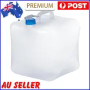 Collapsible Water Container Outdoor Hiking Fishing Camping Water Bag Tank AU