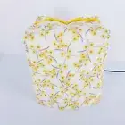 Handmade Australian Wattle Print Dust Cover Thermomix TM5 TM6 Air Fryer Cover