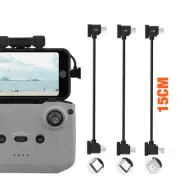 15cm Drone Remote Controller Data Cable Micro USB/Type C to USB C iPhone For DJI