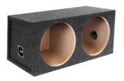 Subwoofer Box - 12" Dual Medium Sealed - Proudly U.S.A. Built