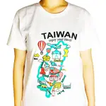 台灣走透透 創意T恤 送禮 旅遊紀念 GILDAN T-SHIRT