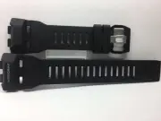 Casio Watchband GBD-100 Black Resin Strap WR20BAR G-Squad Band