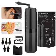 Powered Ear Cleaner Earwax Removal Tool Electric Cordless Washer Lavage Kit