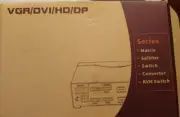 SweetySun 2 Port USB+HDMI Dual Monitor Smart KVM Switch VGA/DVI/HD/DP