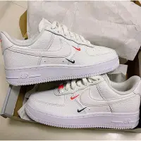 在飛比找Yahoo!奇摩拍賣優惠-Nike Air Force 1 LOW 白橙藍 雙鉤 ct