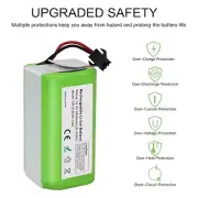 For Eufy RoboVac 14.4v 2.6Ah Replacement Battery 11 11S 12 30 35C Ecovacs Deebot