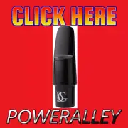 BG SB2 Alto Saxophone Mouthpiece The Alternative with Pouch, Black