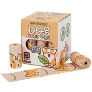 100% Certified Home Compostable Dog Poop Bags - Plant Based Corn Starch - Cut...