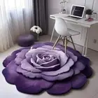 Sunflower Flower Carpet Special-shaped Door Gasket Blanket Cloakroom