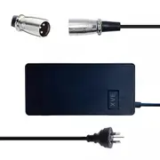 TDR 58.8V 3A Fast Battery XLR Charger for 52V Electric Bike eBike Lithium Ion Battery Australian Approved DC58.8V 3.0A Output