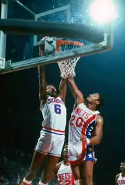 Julius Erving Of The Philadelphia 76Ers 1980 Basketball Photo 3