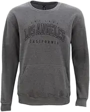 [FIL] Men's Fleece Crew Neck Pullover Jumper Sweater - Los Angeles