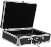 ANDRESLAD Suitcase Toolbox Organizer Comfortable Handle Secure Locking Portable Tool Storage Case
