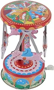 Vintage Clockwork Creative Wind Up Fun Retro Gadget for Home Decoration Encourages Crawling Coordination