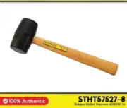 Stanley Rubber Mallet Hammer 16oz Wood Handle | STHT57527-8 | Soft Face