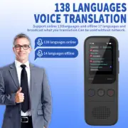 Real-time Voice Translator Device 138 Language Two-Way Language Translator KZ