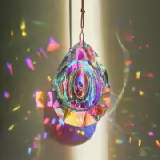 Ab-Color Crystal Glass Prism Pendants Hanging Crystal Suncatcher Rainbow Maker O