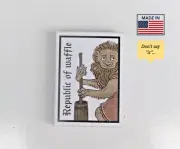 Republic of Waffle a Fast-paced game of Bluffs, Rules and Elimination 72 cards