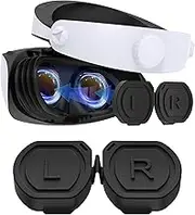 Lens Protector Cover Dust Proof for PS VR2 Lens, GORIXER Silicone Anti-Dust Lens Protective Shell Cover Accessories Compatible with PlayStation VR2 Headset - Black