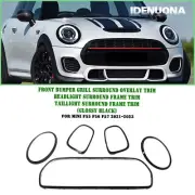 Gloss Black Headlight Taillight Frame Trim For Mini Cooper F55 F56 F57 21-24 22 (for: Mini)