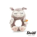 STEIFF德國金耳釦泰迪熊 OLLIE OWL GRIP TOY 貓頭鷹 嬰幼兒手搖鈴