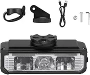 Bike Light | 1000 Lumens Daytime Running Light,Waterproof 7 Modes Rechargeable Sports & Outdoors Accessories for Road, Mountain, Night Riding