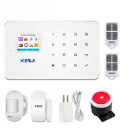 Home Security Alarm System GSM Connection Mobile Wireless Kit Burglar with Siren