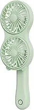 Personal Pocket Fan | Small USB Rechargeable Cooling Fans | Handheld Portable Air Circulator Device With Strong Wind For Travel, Beach, Gym, Office, Wedding, Camping, Outdoor Use