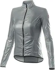 [CASTELLI] Women's Aria Shell Jacket, Silver Grey, X-Large