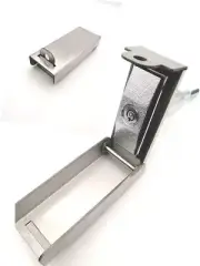 Vending Machine Door Lock Stainless Steel Protection Cover, T Handle Vending Mac