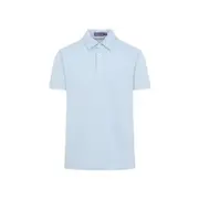 [Ralph Lauren Purple Label] Ralph Lauren Purple Label-Light Blue Cotton Polo-Uomo S STAND