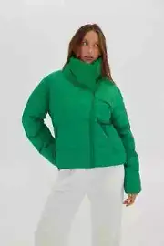 Toast Society Jupiter Puffer Kermit Green- New with tags