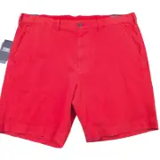 $148 Polo Ralph Lauren Relaxed Fit Red / Pink Salinger Chino Shorts Mens Size 30