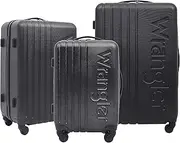 [Wrangler] 2 3 Pc Hardside Spinner Luggage Set
