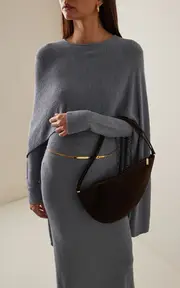[Toteme] Scooped Suede Sling Bag