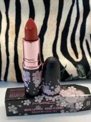 MAC - Moody Bloom - Matte Lipstick Black Cherry Boom Bloom New in Box Full Size