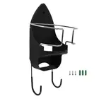Iron Board Hanger Wall Mount Electric Iron Holder Iron and Ironing Board7185