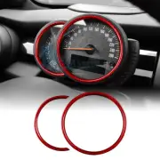 Red Speedometer Cluster Cover REAL HARD Carbon Fiber For Mini F54 F55 F56 F57 60